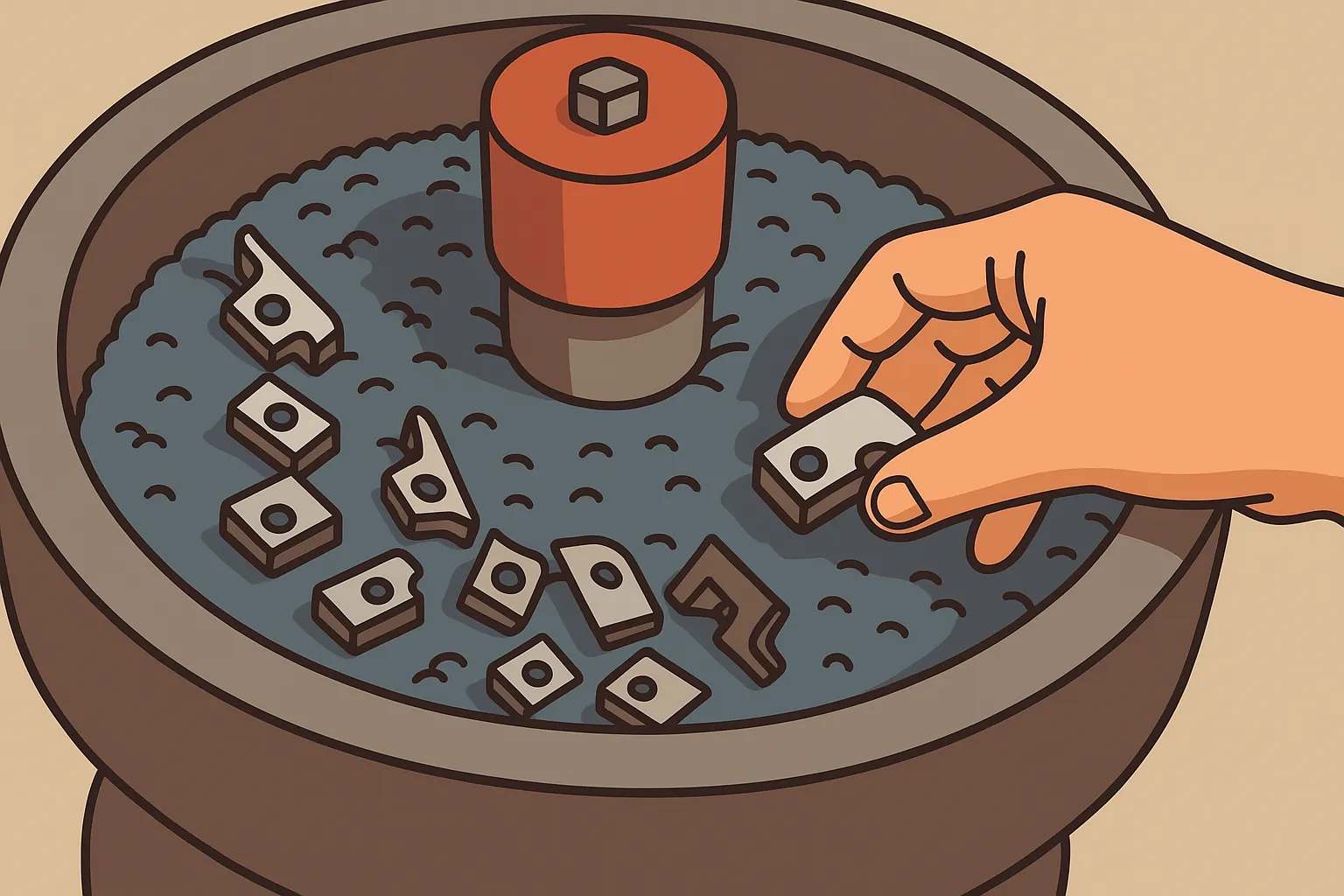 Deburring Process in Action